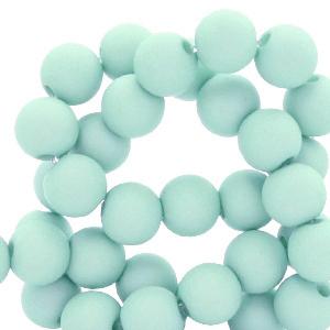 Acryl kralen Ocean green 6mm - ±50 stuks-Kraaltjes van Renate