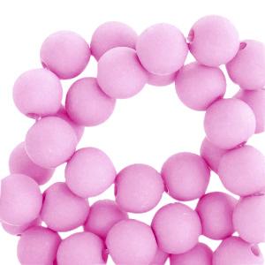 Acryl kralen Orchid purple 4mm - 100 stuks-Kraaltjes van Renate