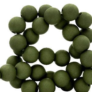 Acryl kralen Sacramento green 4mm - 100 stuks-Kralen-Kraaltjes van Renate