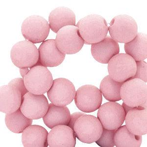 Acryl kralen Sorbet pink 8mm - 50 stuks-Kralen-Kraaltjes van Renate