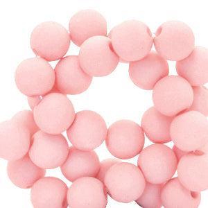 acryl kralen Sunset pink 6mm - ±50 stuks-Kralen-Kraaltjes van Renate