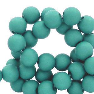 Acryl kralen beryl green 8mm - 50 stuks-Kralen-Kraaltjes van Renate