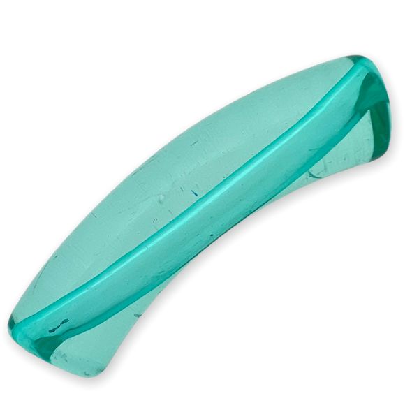 Acryl kralen tube Aqua Crystal 32x8mm - per stuk-Kralen-Kraaltjes van Renate