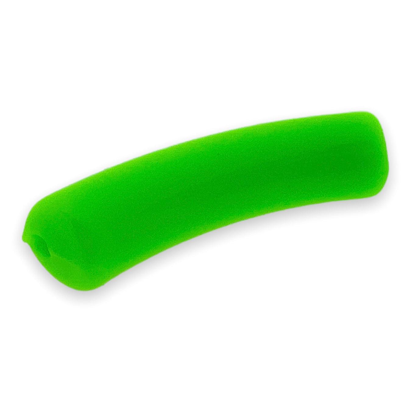 Acryl kralen tube groen 32x10mm - per stuk-Kralen-Kraaltjes van Renate