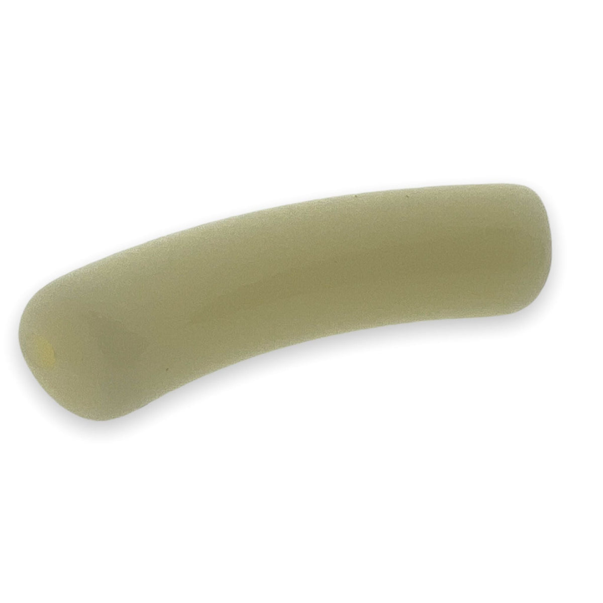 Acryl kralen tube beige 32x10mm - per stuk-Kralen-Kraaltjes van Renate