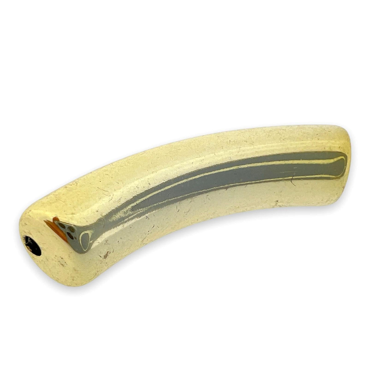 Acryl kralen tube goud 33x11mm - per stuk-Kralen-Kraaltjes van Renate