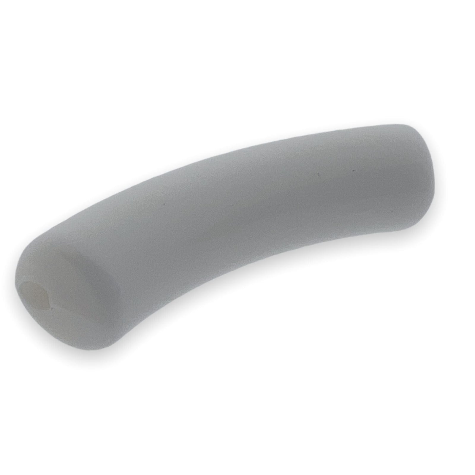 Acryl kralen tube wit 32x10mm - per stuk-Kralen-Kraaltjes van Renate