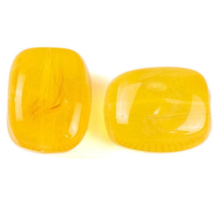 Acryl marmer Rechthoek Honey Gold 13mm - per 8 stuks kopie-Kralen-Kraaltjes van Renate