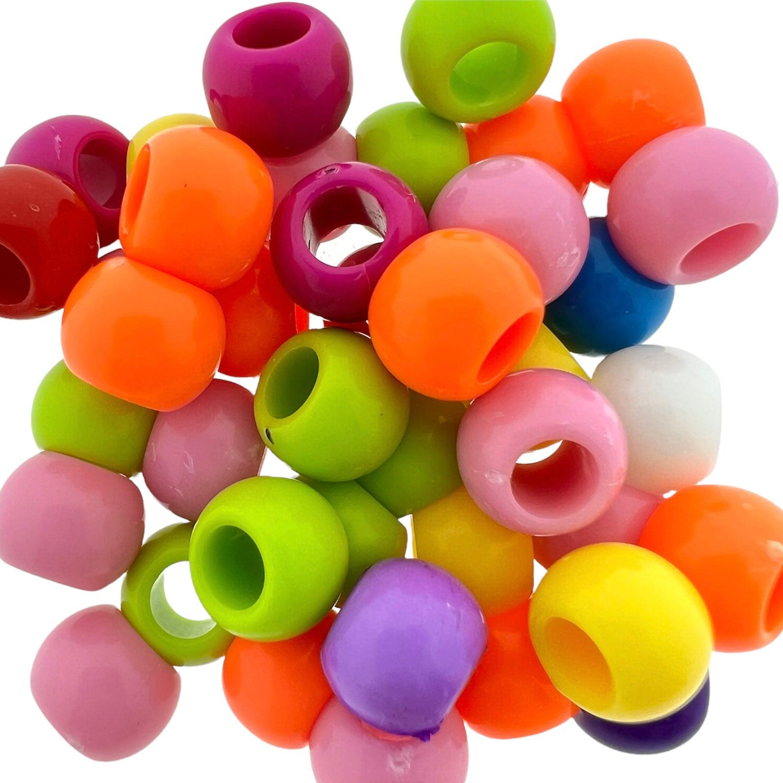 Acryl opaque mix 8.5x6mm - 40 stuks-Kralen-Kraaltjes van Renate