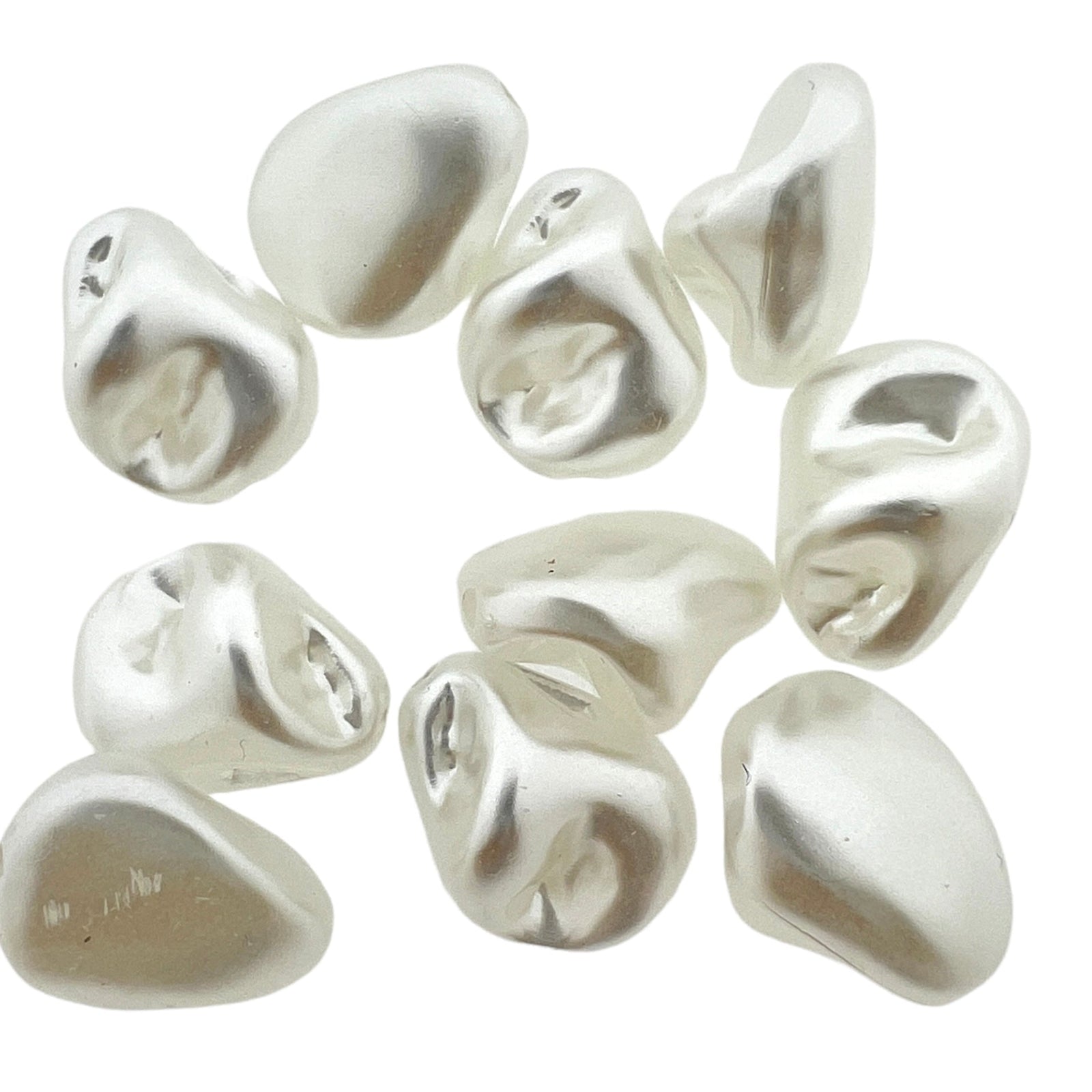 Acryl parel imitatie kralen 17mm- 10 stuks-Kralen-Kraaltjes van Renate