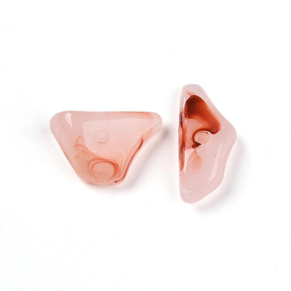 Acrylkralen Nugget Peach 16mm - per 10 stuks kopie-Kralen-Kraaltjes van Renate