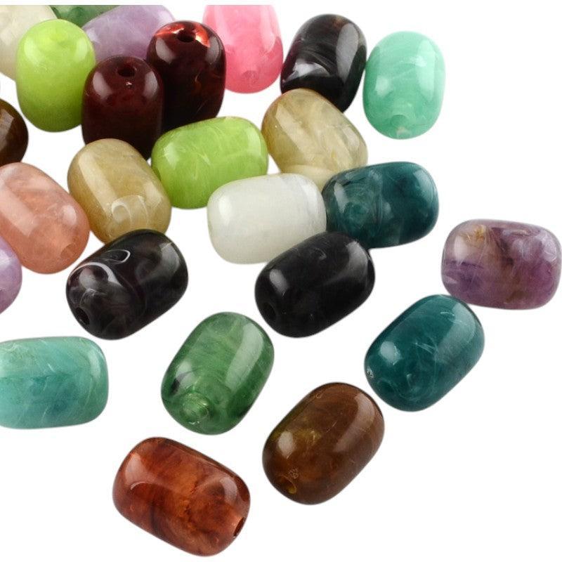 Acrylkralen imitatie edelstenen gekleurd 20mm - per 5 stuks-Kralen-Kraaltjes van Renate