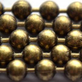 Ballchain brons 2.0mm-Kraaltjes van Renate