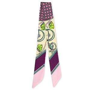Bandana Sjaal Levendig Print Lichtgeel - per stuk-Gifts-Kraaltjes van Renate