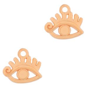 Bedel Alziend oog Rosé goud DQ 12x11mm-Kraaltjes van Renate