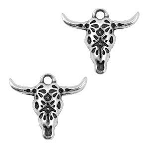 Bedel Buffel M Zilver DQ 25x22mm-Kraaltjes van Renate