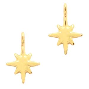 Bedel Galaxy star Goud DQ 15x10mm-Kraaltjes van Renate