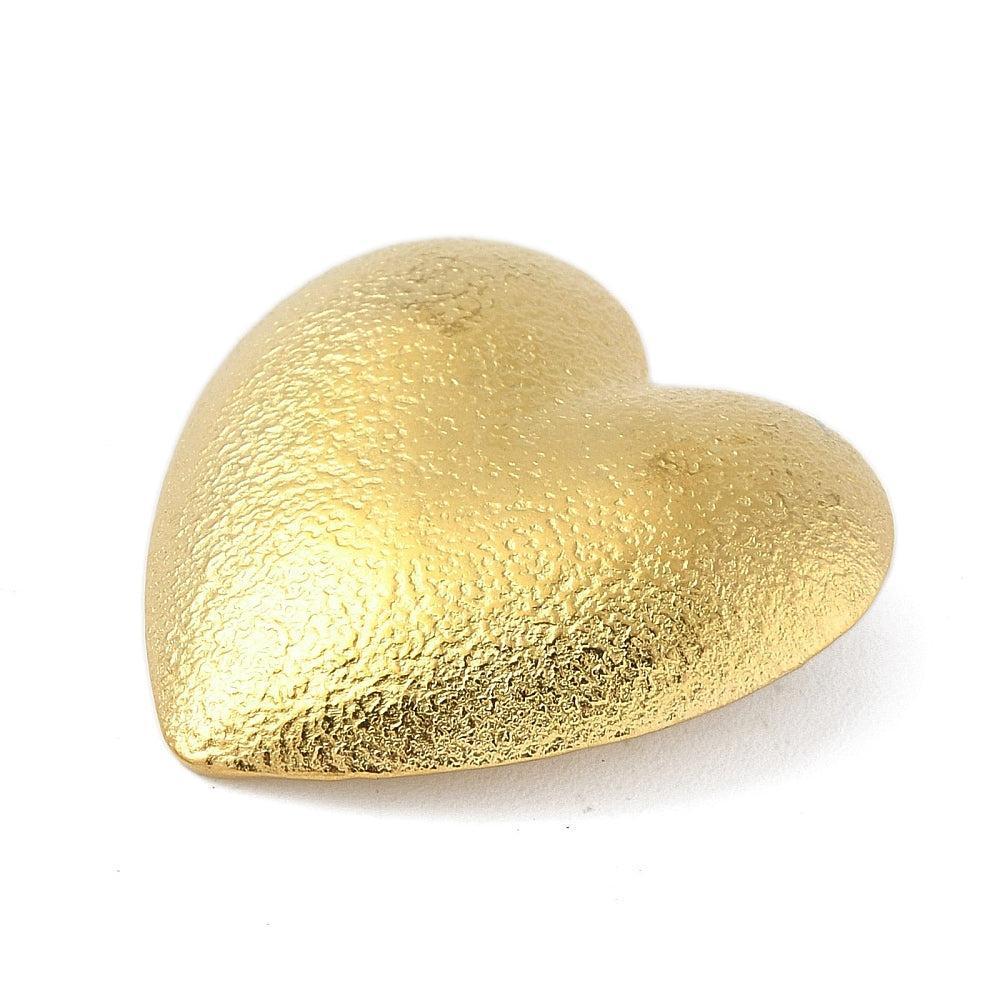 Bedel Hart Premium RVS met 18K Goud Plating 29,5mm – per stuk-bedels-Kraaltjes van Renate