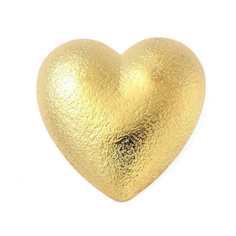 Bedel Hart Premium RVS met 18K Goud Plating 29,5mm – per stuk-bedels-Kraaltjes van Renate