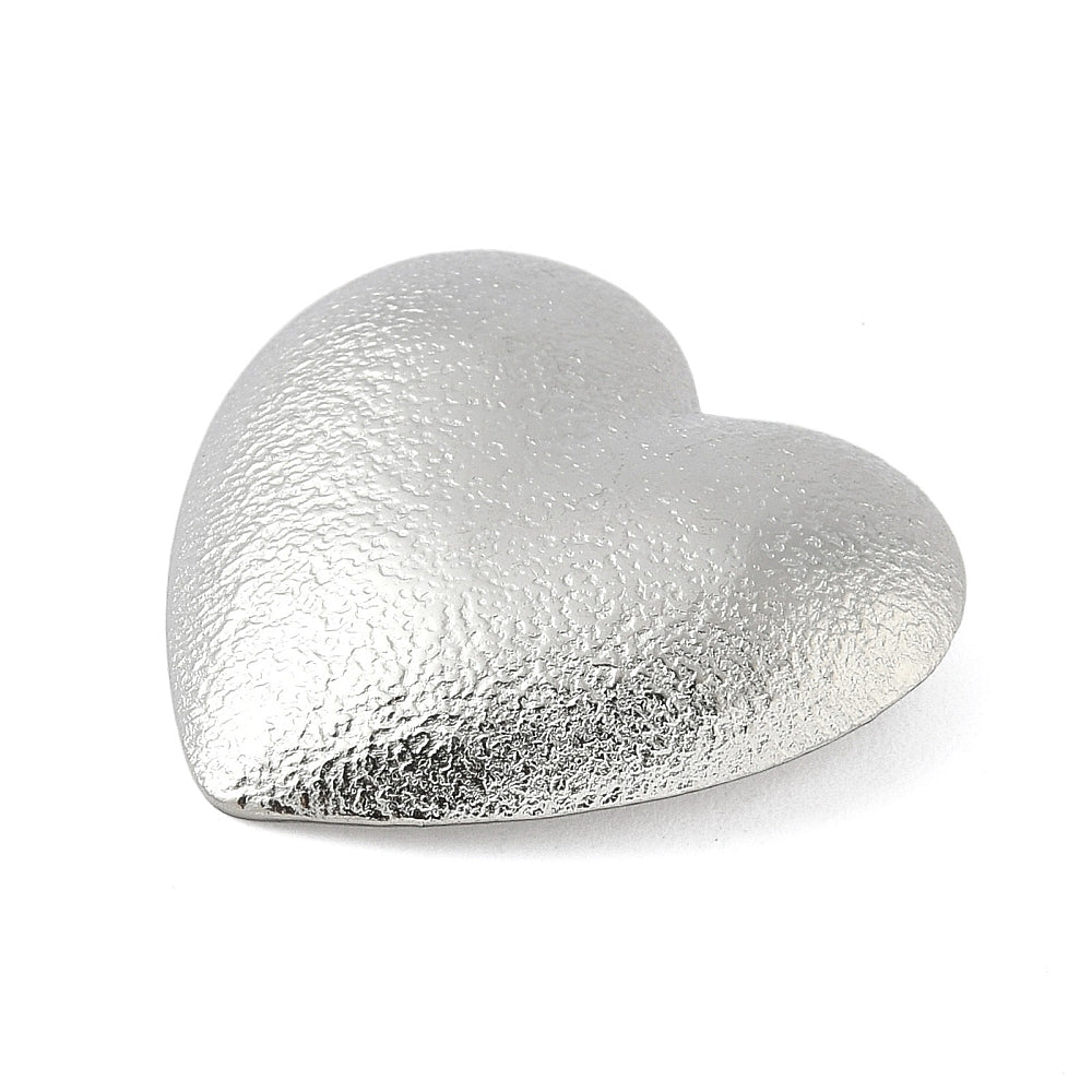 Bedel Hart RVS Zilverkleur 29,5mm – per stuk-bedels-Kraaltjes van Renate