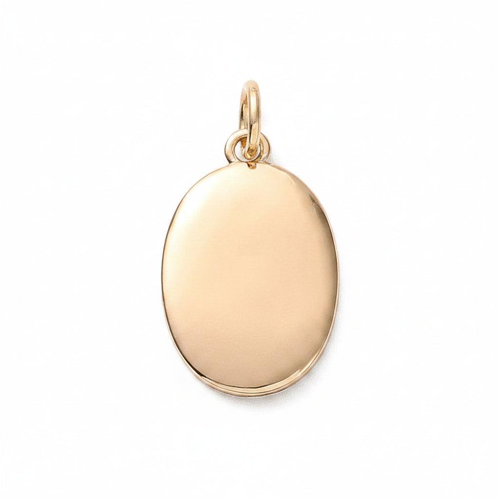 Bedel Kreeft Brass Goud 23mm - per stuk-Bedels-Kraaltjes van Renate