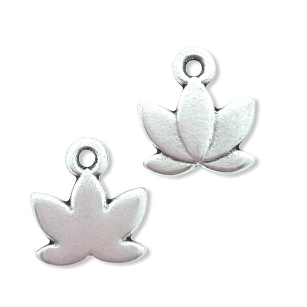 Bedel Lotus Zilver DQ 10mm-Kraaltjes van Renate