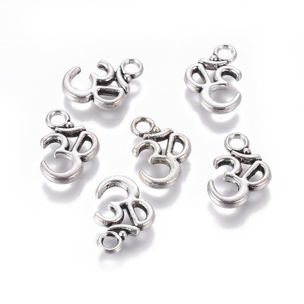 Bedel Ohm zilver 15mm - per stuk-Kralen-Kraaltjes van Renate