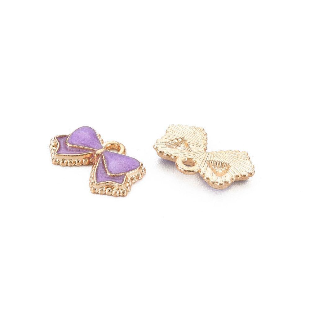 Bedel Strikje Mix 10x16x2mm- per Stuk-bedels-Kraaltjes van Renate
