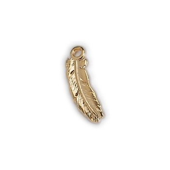 Bedel Veer DQ 24k Goud 16mm - per stuk-Onderdelen-Kraaltjes van Renate