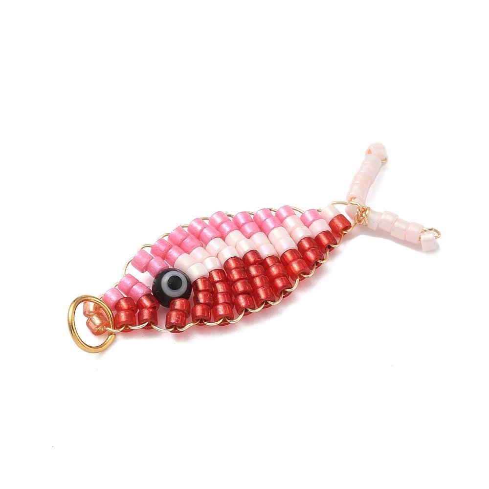 Bedel Vis kraaltjes RVS 36mm - per stuk-Kralen-Kraaltjes van Renate