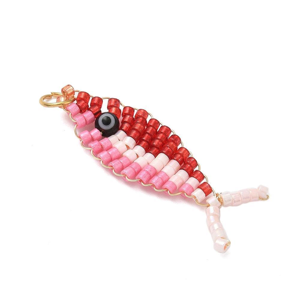 Bedel Vis kraaltjes RVS 36mm - per stuk-Kralen-Kraaltjes van Renate