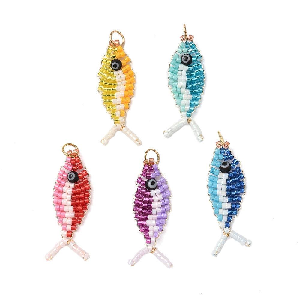 Bedel Vis kraaltjes RVS 36mm - per stuk-Kralen-Kraaltjes van Renate