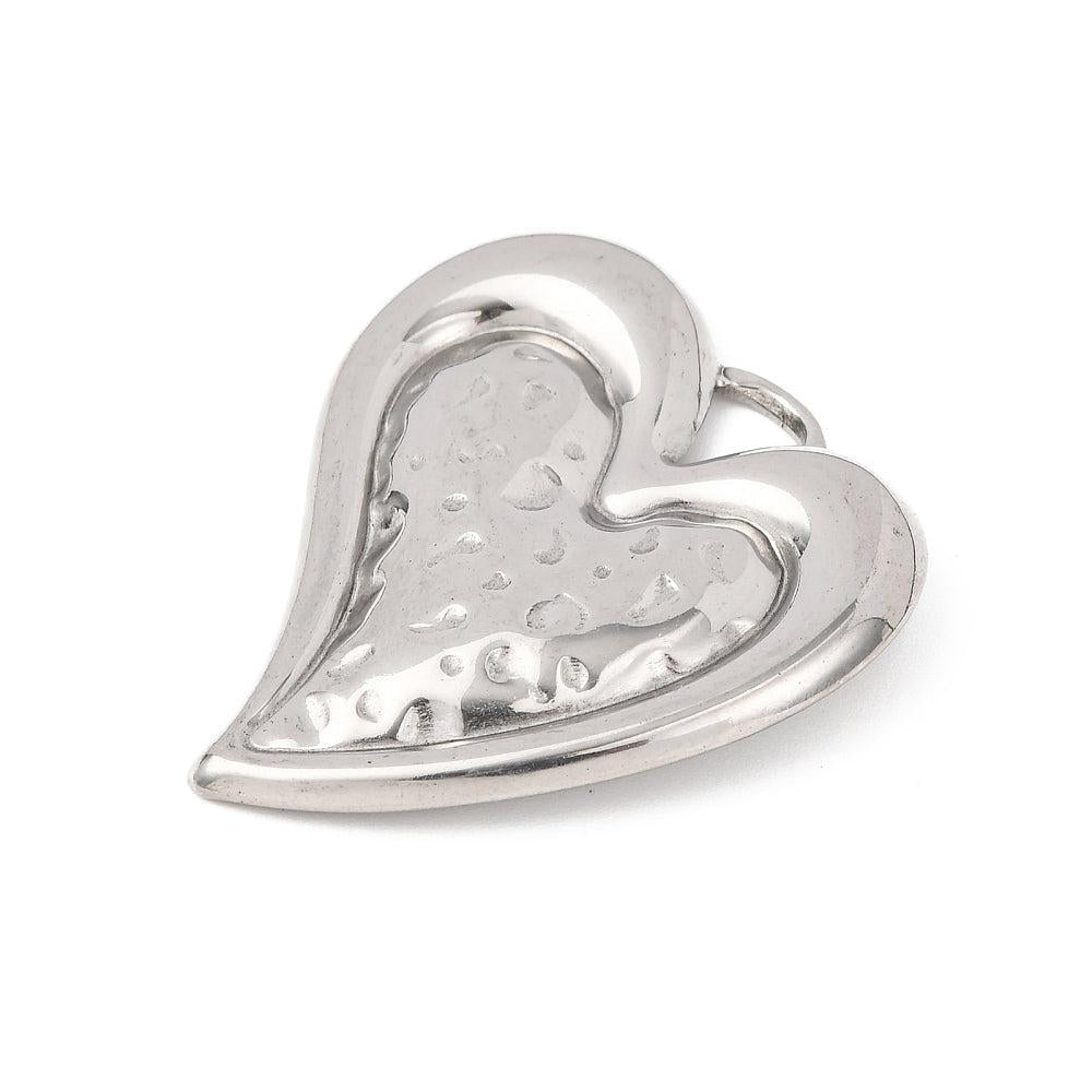 Bedel XL Hart RVS Zilver 42mm - per stuk-bedels-Kraaltjes van Renate