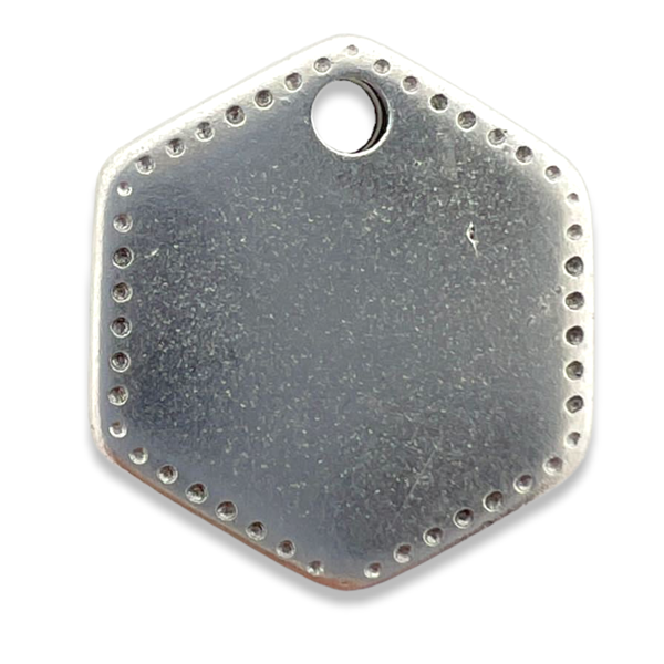 Bedel Zilver DQ 12x14mm-bedels-Kraaltjes van Renate