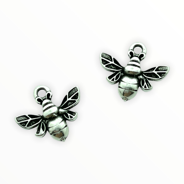 Bedel bij Zilver DQ 15x13mm-Kraaltjes van Renate
