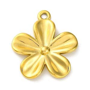 Bedel-bloem-RVS-18k-gold-plated-25x28mm-per-stuk