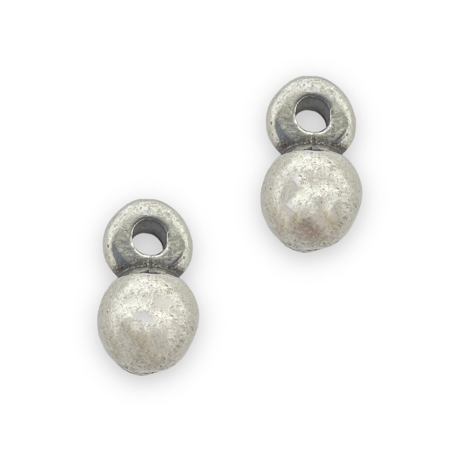 Bedel bolletje Zilver DQ 3,6x6,7mm-bedels-Kraaltjes van Renate