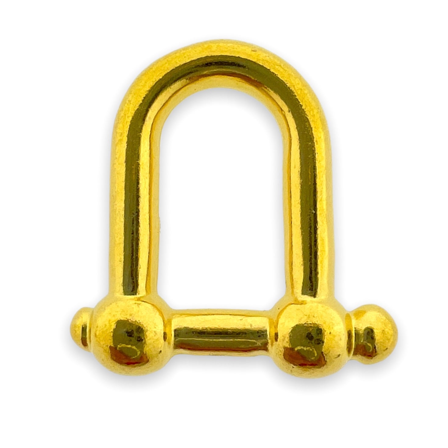 Bedel fake slot Goud 24K DQ 19x18mm-bedels-Kraaltjes van Renate