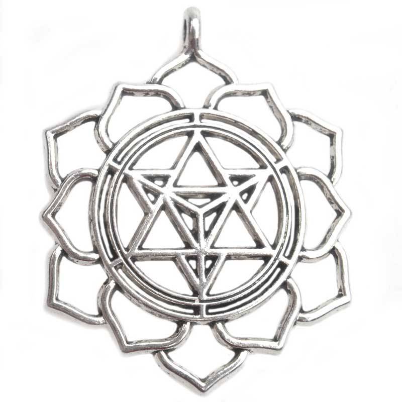 Bedel flower Zilver 39x31mm-Kraaltjes van Renate