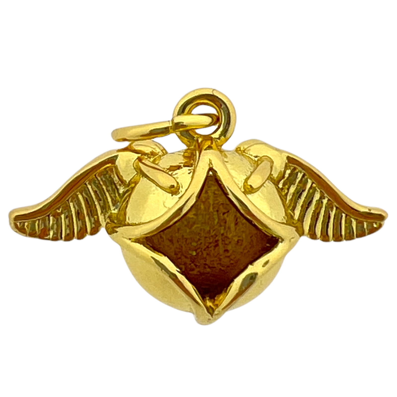 Bedel Zirconia Gold plated 17x11mm-bedels-Kraaltjes van Renate