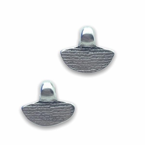 Bedel halve munt Ø1,5mm Zilver DQ 11x9mm-Kraaltjes van Renate