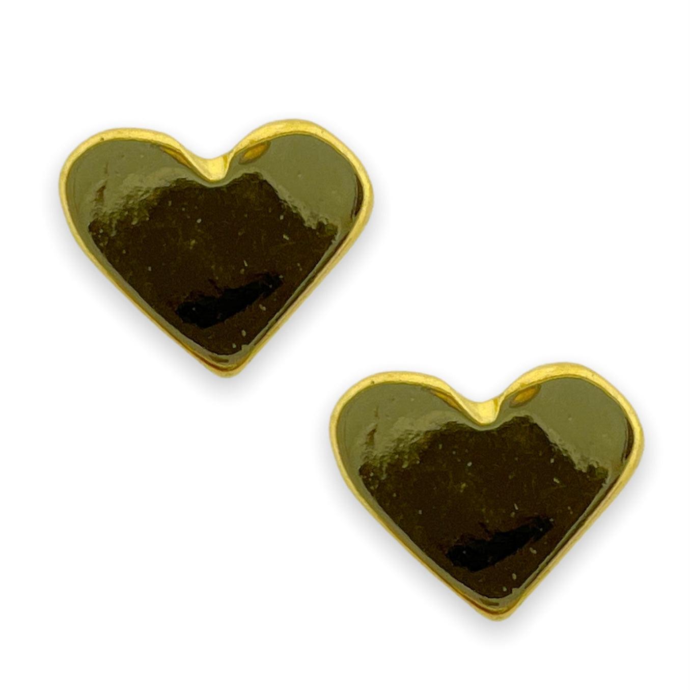 Bedel hart Goud 24K DQ 6x5x4mm-bedels-Kraaltjes van Renate