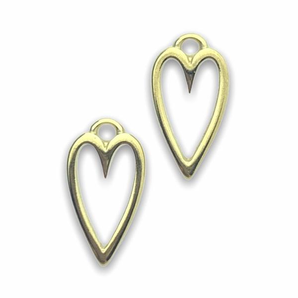 Bedel hart Goud 24kr DQ 8x16mm-Kraaltjes van Renate