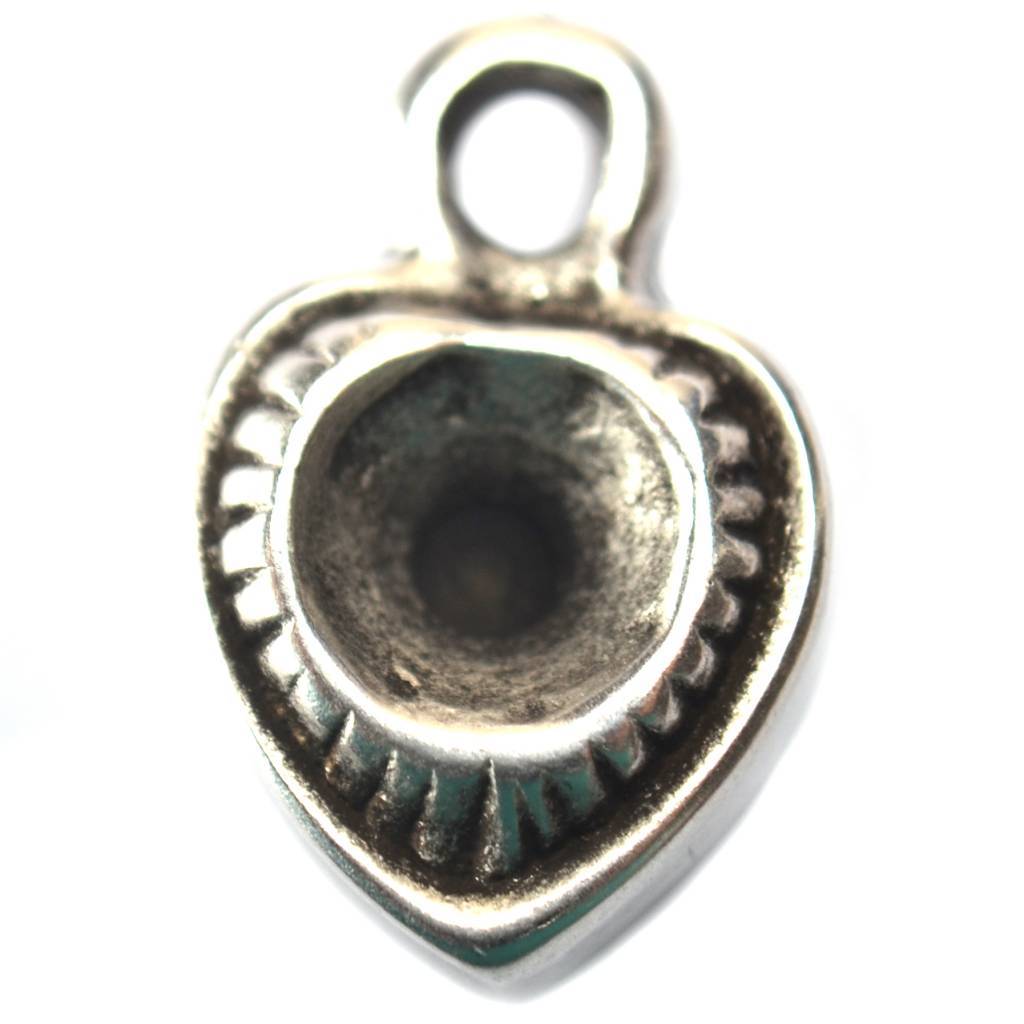 Bedel hart voor SS29/SS39 swarovski metaal zilver DQ 18mm-Kraaltjes van Renate