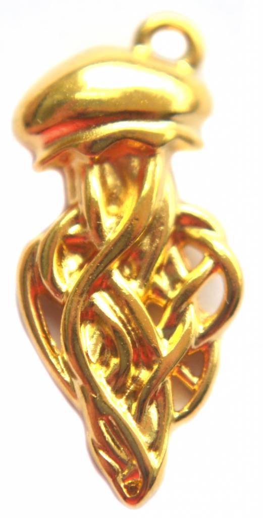 Bedel jellyfish Goud DQ 20mm-Kraaltjes van Renate