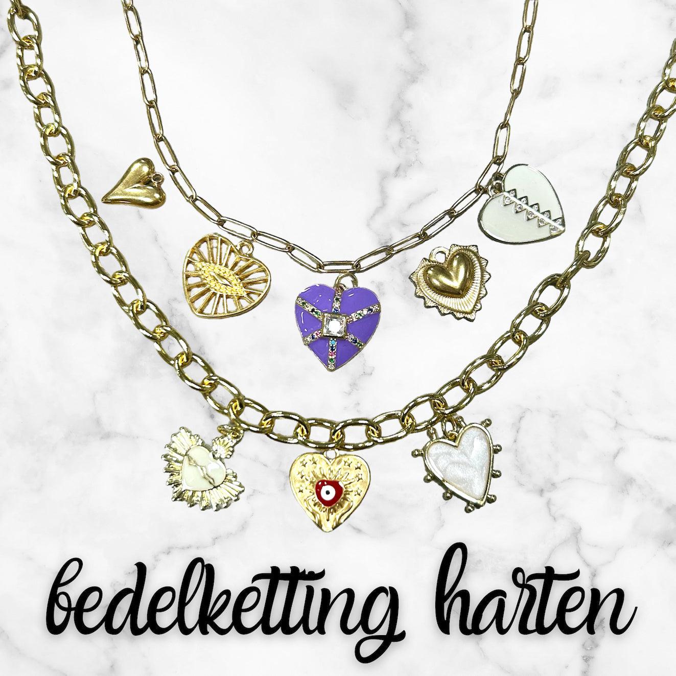 Bedel ketting Harten-Custom Bundle-Kraaltjes van Renate