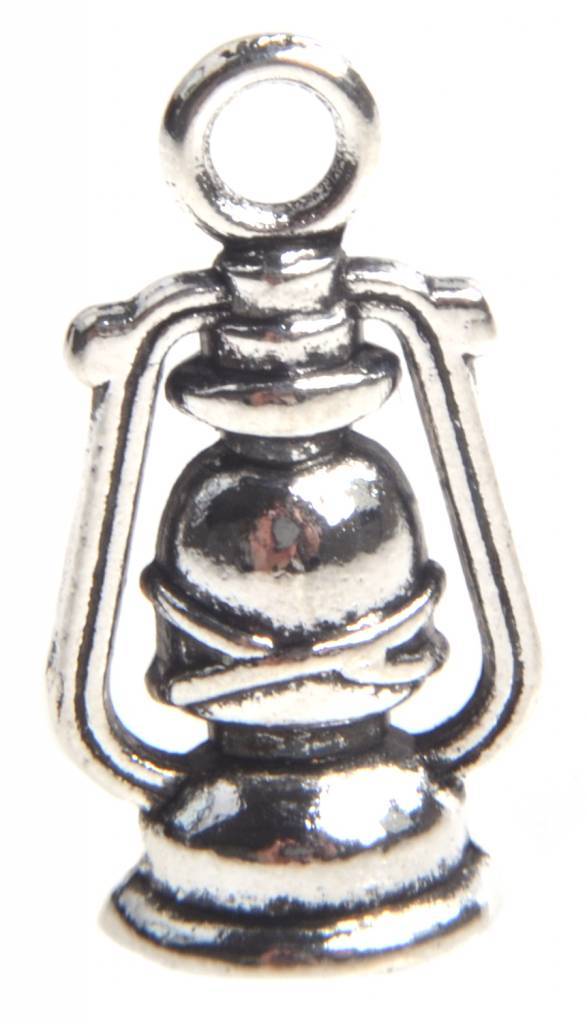 Bedel lantaarn Zilver 20mm - 3 stuks-Kraaltjes van Renate
