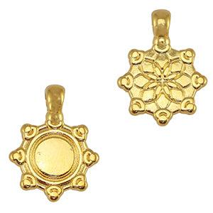 Bedel metaal mandela DQ goud-bedels-Kraaltjes van Renate