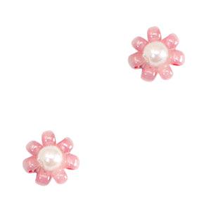 Bedel miyuki bloem roze wit 7mm-bedels-Kraaltjes van Renate