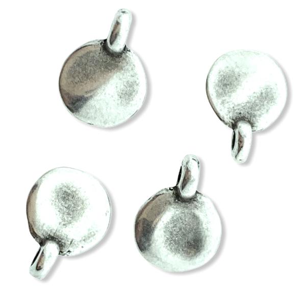 Bedel muntje Zilver DQ 9mm-Kraaltjes van Renate